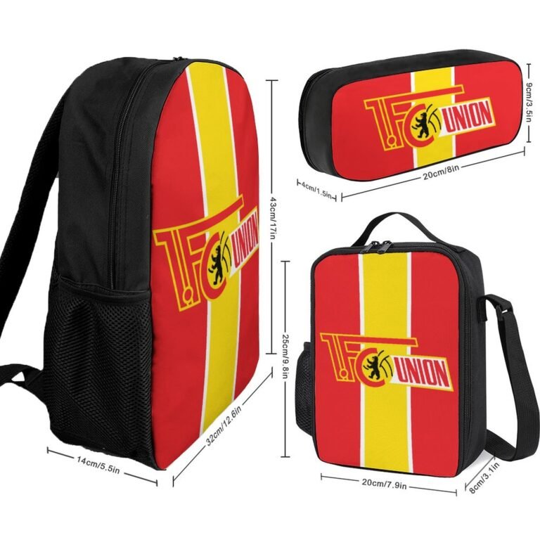 FC Union Berlin Student Schulranzen Lunchbag Stifttasche Kombination