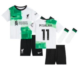 FC Liverpool Mohamed Salah 11 Auswärtstrikot Kinder Minikit 2023-2024