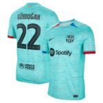 FC Barcelona Ilkay Gündogan 22 Third Trikot 2023-2024
