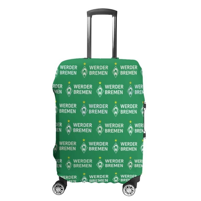Werder Bremen Gepäckschutz Elastisches Design Staubdicht Und Anti-Kratz-Gepäckhülle