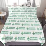 Werder Bremen Bettwäscheset 3 Stück Kinder Erwachsene Steppdeckenbezug Steppdeckenbezug Multi Size Laken Set