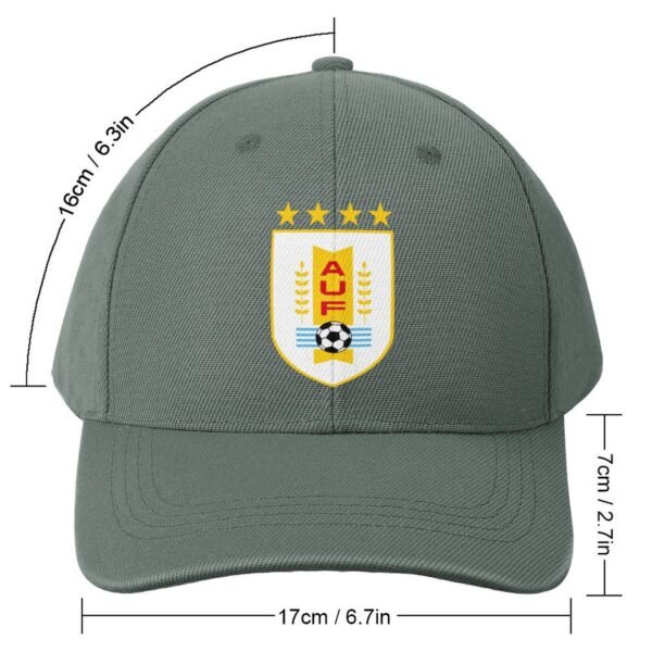 Uruguay Baseball Cap Verstellbar Reine Farbe Baseballkappe Mütze