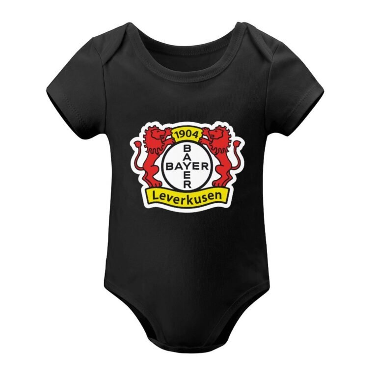 Bayer Leverkusen Baby Bodysuit Strampler Schlafanzug Mit Kurzen Ärmeln