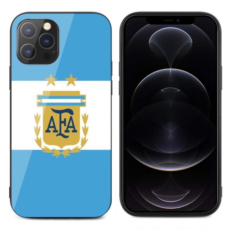 Argentinien Stoßfest Glaskasten Handyhüllen & Cover Für IPhone 12