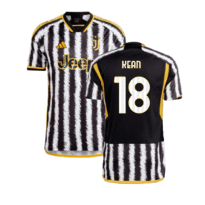 Juventus Moise Kean 18 Home Trikot 2023-2024