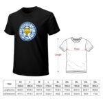 Leicester City Core Stretch Slim Cneck Gildan Tee T-Shirt Herren