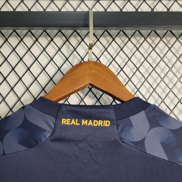 Real Madrid Langarm Away Trikot 2023-2024 - Schwarz