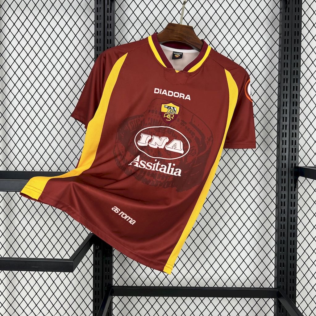 AS Rom Retro Home Trikot 1997-1998 AS Rom Retro Home Trikot 1997-1998