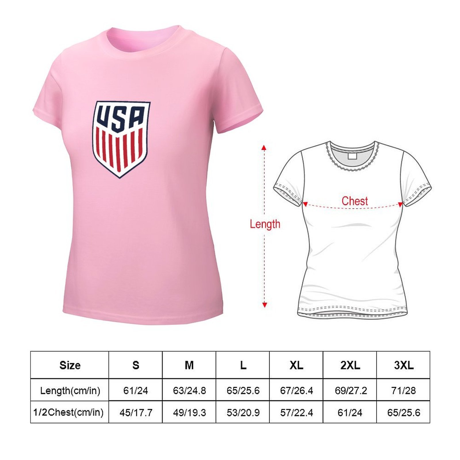 Vereinigten Staaten Damen Kurzarm Rundhals T-Shirt Casual Sommer Tops Vereinigten Staaten Damen Kurzarm Rundhals T-Shirt Casual Sommer Tops