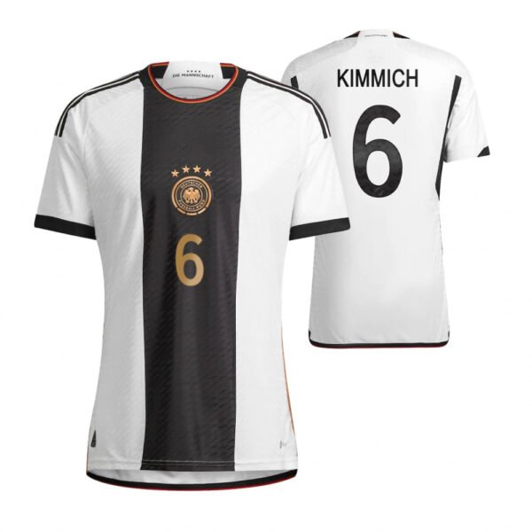 Deutschland Joshua Kimmich 6 Home Trikot WM 2022