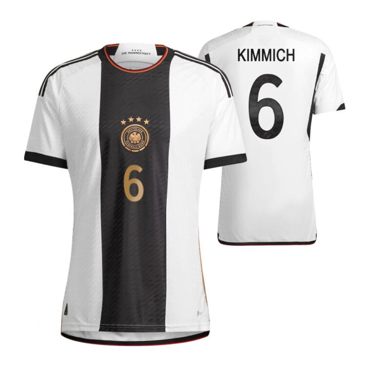 Deutschland Joshua Kimmich 6 Home Trikot WM 2022