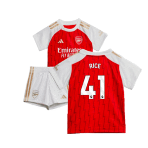 Arsenal Declan Rice 41 Heimtrikot Kinder Minikit 2023-2024