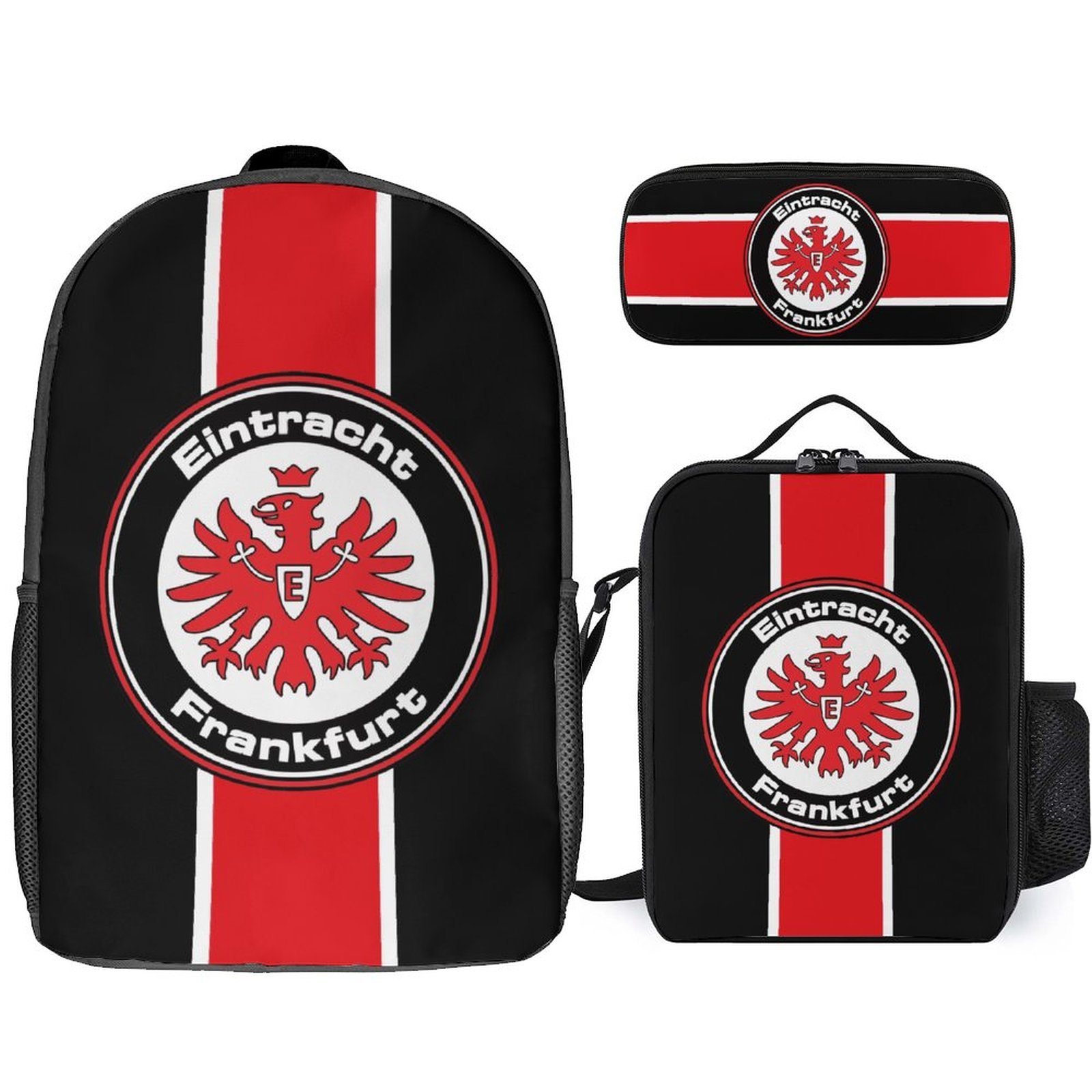 Eintracht Frankfurt Student Schulranzen Lunchbag Stifttasche Kombination Eintracht Frankfurt Student Schulranzen Lunchbag Stifttasche Kombination