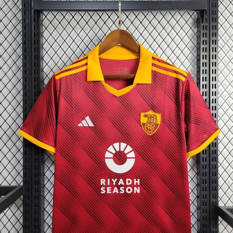 AS Rom Home Sonderausgabe Trikot 2024-2025 AS Rom Home Sonderausgabe Trikot 2024-2025