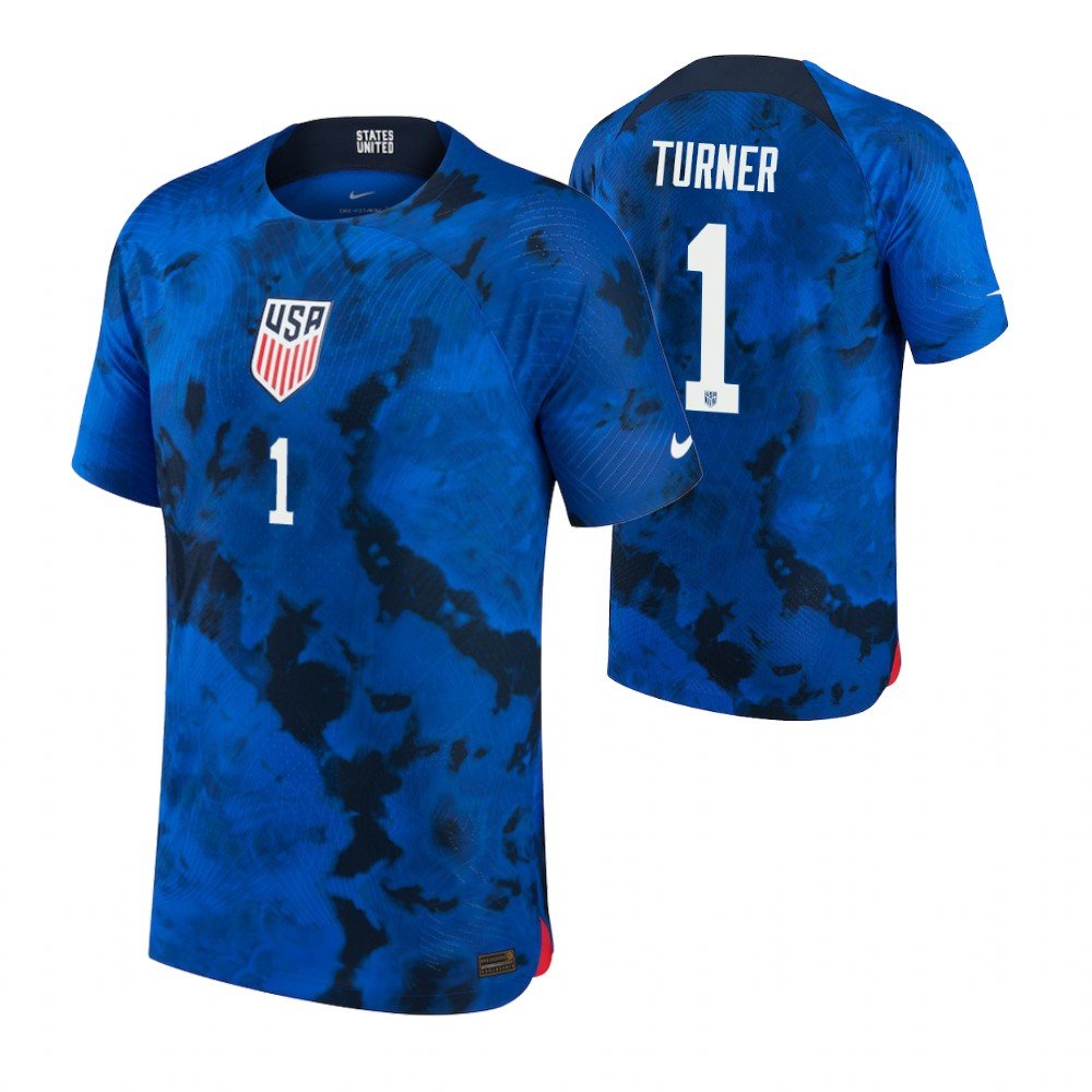 USA Matt Turner 1 Away Trikot WM 2022 USA Matt Turner 1 Away Trikot WM 2022