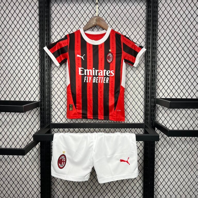 AC Mailand Heimtrikot Kinder Mini Kit 2024-2025