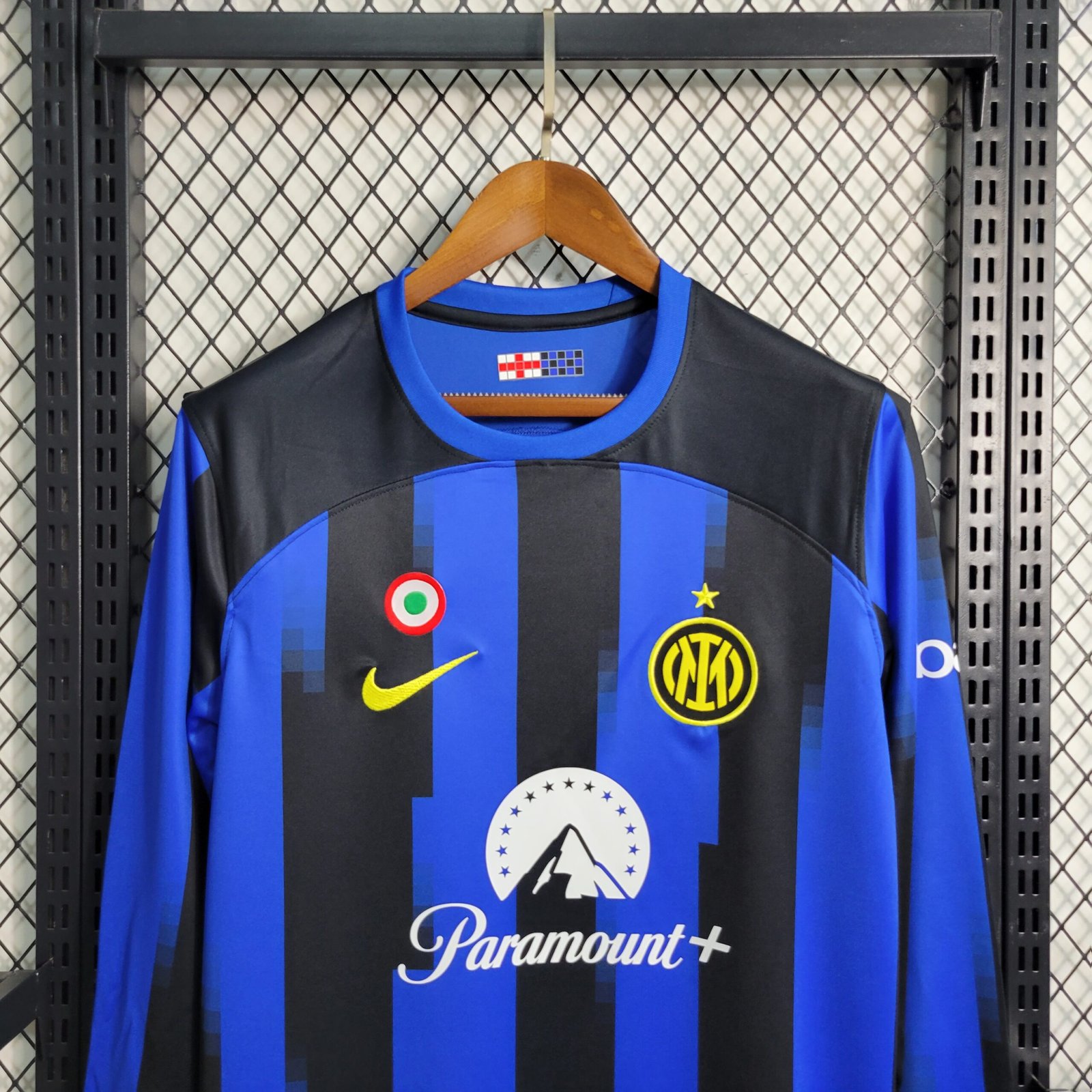 Inter Mailand Langarm Home Trikot 2023-2024 Inter Mailand Langarm Home Trikot 2023-2024