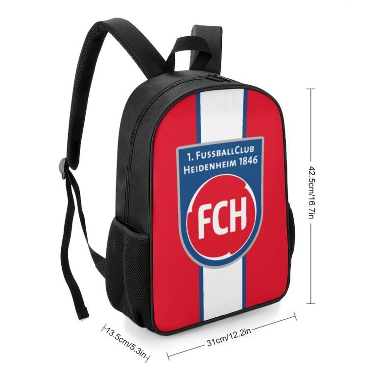 FC Heidenheim Kinderschultaschen Rucksäcke Für Jungen Und Mädchen