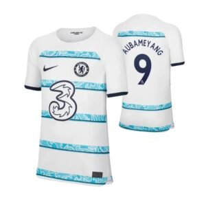 Chelsea Pierre-Emerick Aubameyang 9 Away Trikot 2022-2023