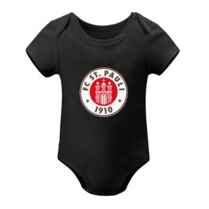 FC St. Pauli Baby Bodysuit Strampler Schlafanzug Mit Kurzen Ärmeln
