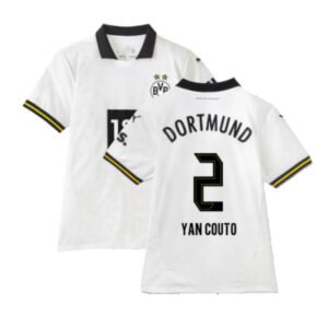 Borussia Dortmund Yan Couto 2 Third UCL Trikot 2024-2025