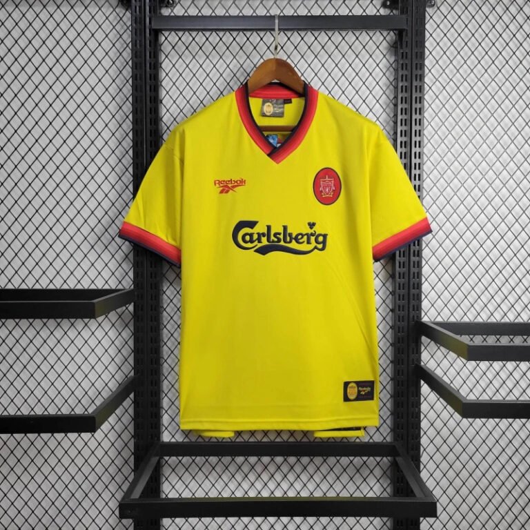 FC Liverpool Retro Away Trikot 1998-1999 - Gelb