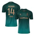 Werder Bremen Senne Lynen 14 Third Trikot 2025-2026
