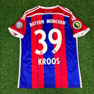 FC Bayern München Toni Kroos 39 Retro Home Trikot 2014-2015