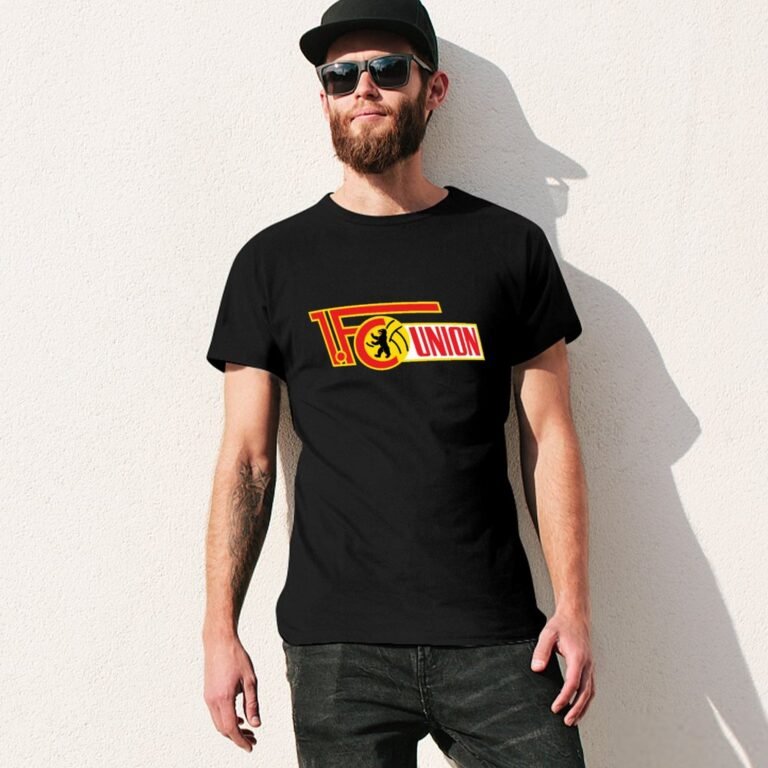 FC Union Berlin Core Stretch Slim Cneck Gildan Tee T-Shirt Herren