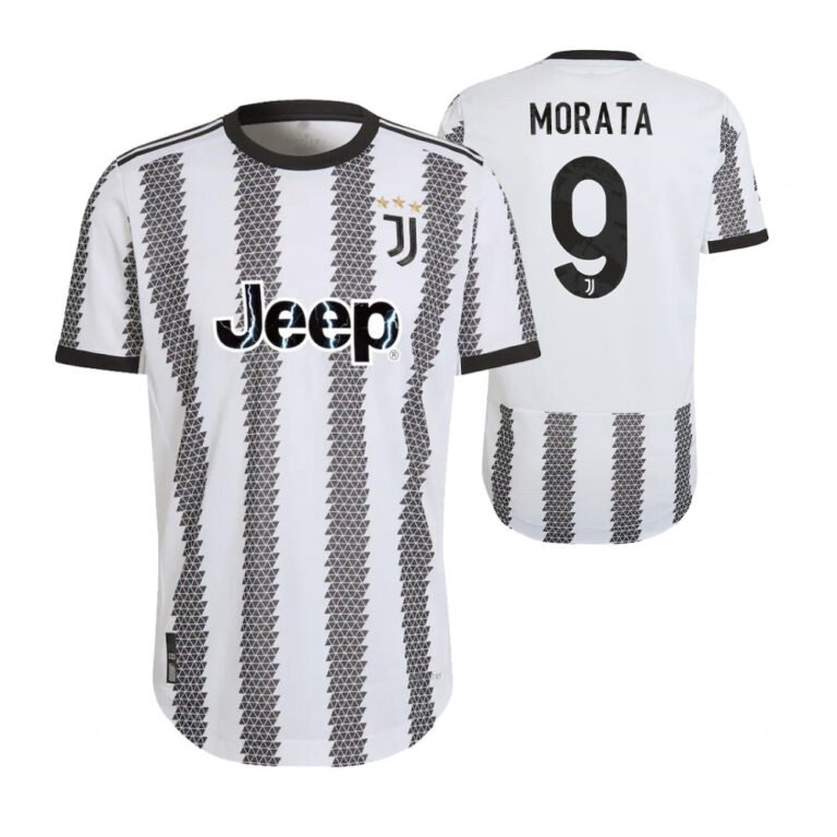 Juventus Alvaro Morata 9 Home Trikot 2022-2023