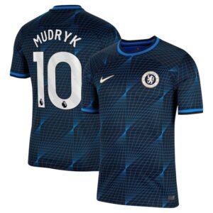 Chelsea Mykhailo Mudryk 10 Away Trikot 2023-2024