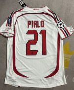 AC Mailand Andrea Pirlo 21 Retro Away Trikot 2006-2007