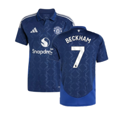 Manchester United David Beckham 7 Away Trikot 2024-2025