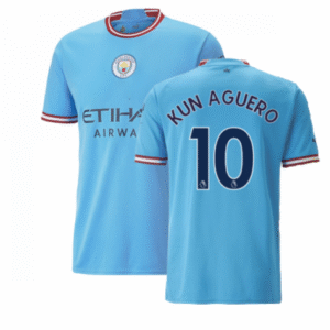 Manchester City Sergio Aguero 10 Home Trikot 2022-2023