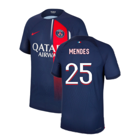 Paris Saint-Germain Nuno Mendes 25 Home Trikot 2023-2024