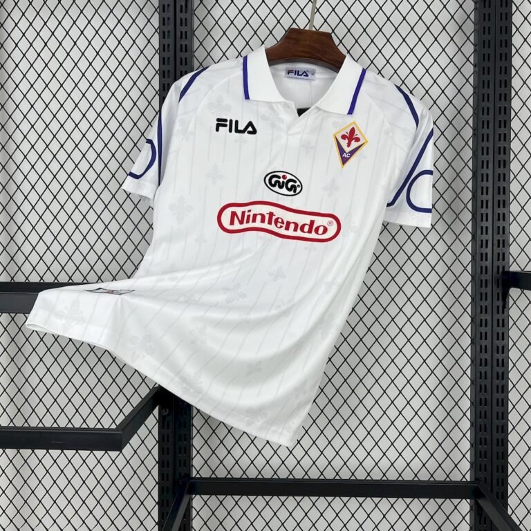 Florenz Retro Away Trikot 1997-1998 - Weiß