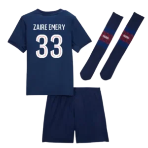 PSG Warren Zaïre-Emery 33 Heimtrikot Kinder 2025-2026