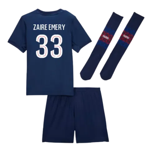 PSG Warren Zaïre-Emery 33 Heimtrikot Kinder 2025-2026