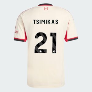 FC Liverpool Konstantinos Tsimikas 21 Away Trikot 2025-2026