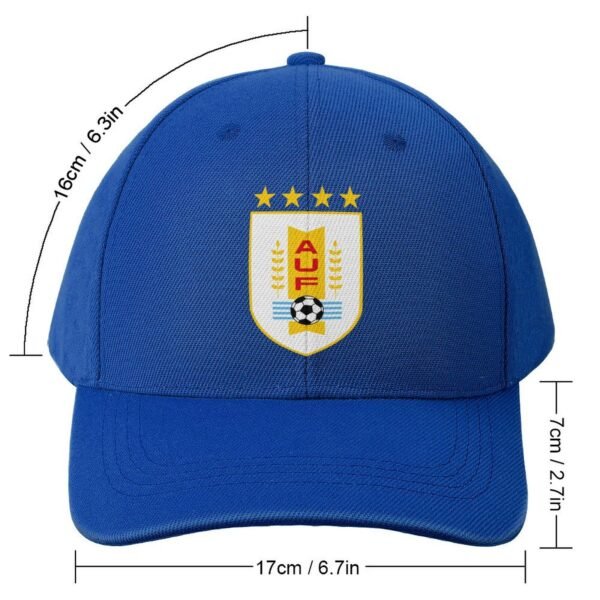 Uruguay Baseball Cap Verstellbar Reine Farbe Baseballkappe Mütze