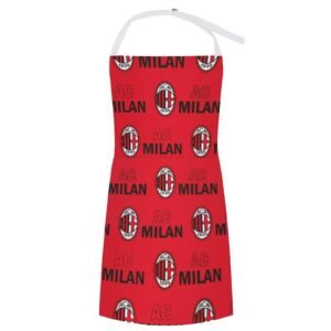 AC Mailand Wasserdichte Schürze Wasserdichte Schürze Mit Taschen Für Küchenfarbe Und Mehr.