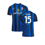 Inter Mailand Francesco Acerbi 15 Home Trikot 2024-2025