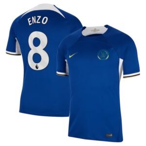 Chelsea Enzo Fernández 8 Home Trikot 2023-2024