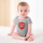 Arsenal Baby Bodysuit Strampler Schlafanzug Mit Kurzen Ärmeln