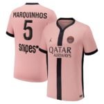 Paris Saint-Germain Marquinhos 5 Third Trikot 2024-2025