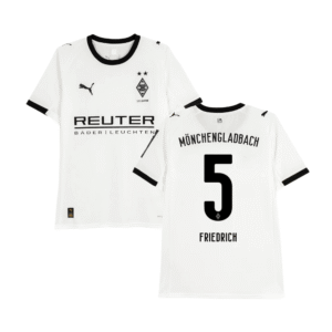 Borussia Monchengladbach Marvin Friedrich 5 Home Trikot 2025-2026