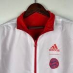 FC Bayern München Beidseitig Verwendbar Anthem Jacke 2023-2024 - Rot Weiß