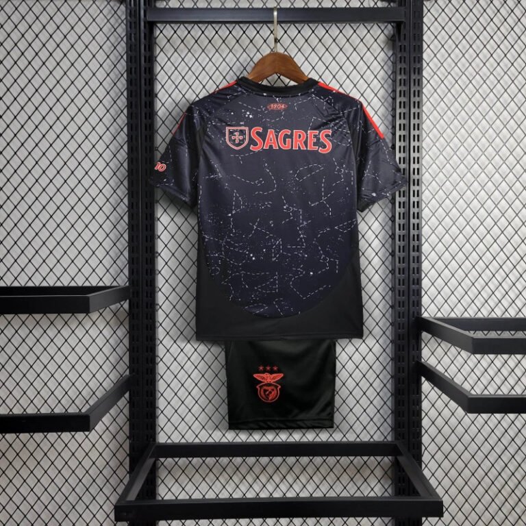 Benfica Auswärtstrikot Kinder Minikit 2024-2025