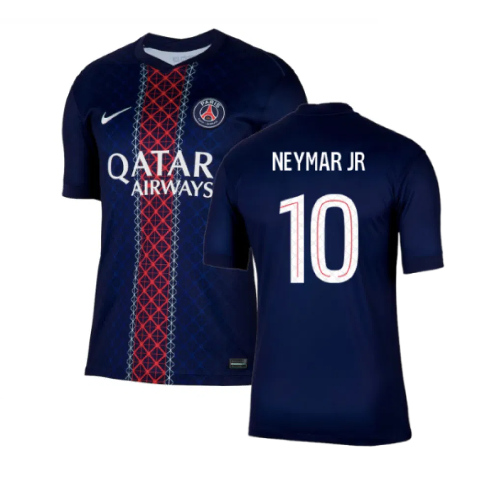 Paris Saint-Germain Neymar Jr 10 Home Trikot 2025-2026 Paris Saint-Germain Neymar Jr 10 Home Trikot 2025-2026