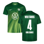 VFL Wolfsburg Konstantinos Koulierakis 4 Home Trikot 2025-2026